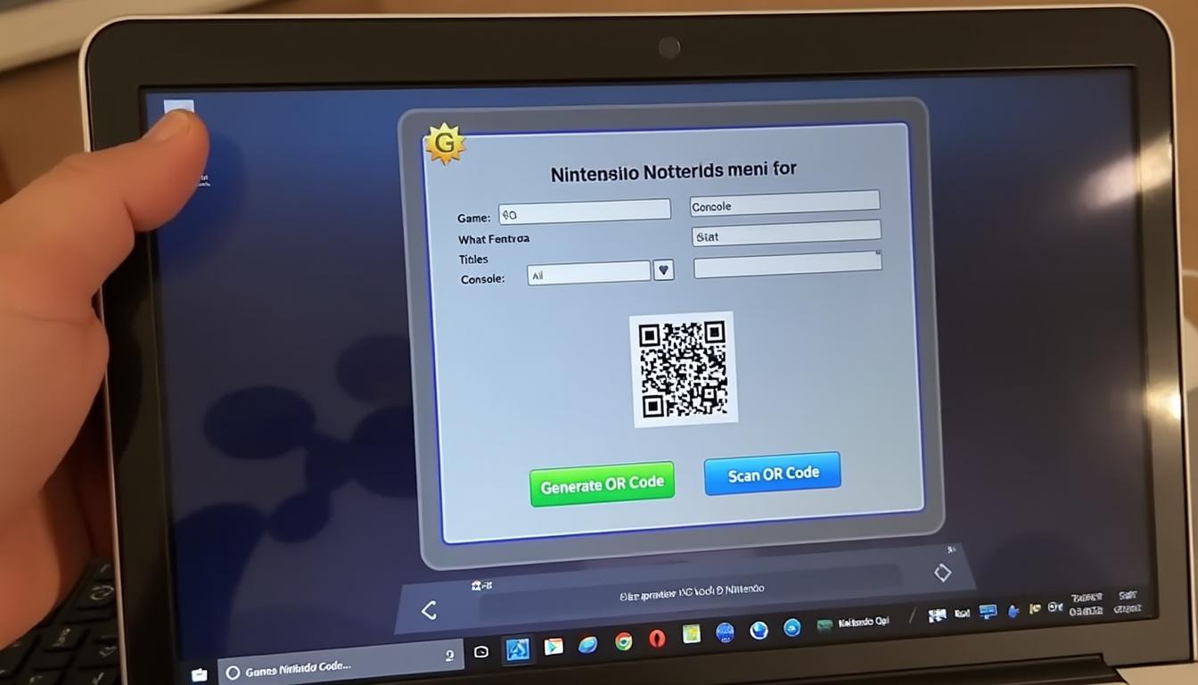 découvrez comment utiliser facilement un qr code sur votre nintendo switch grâce à ces étapes claires. améliorez vos parties et profitez au maximum de votre console avec ce guide simple et pratique.