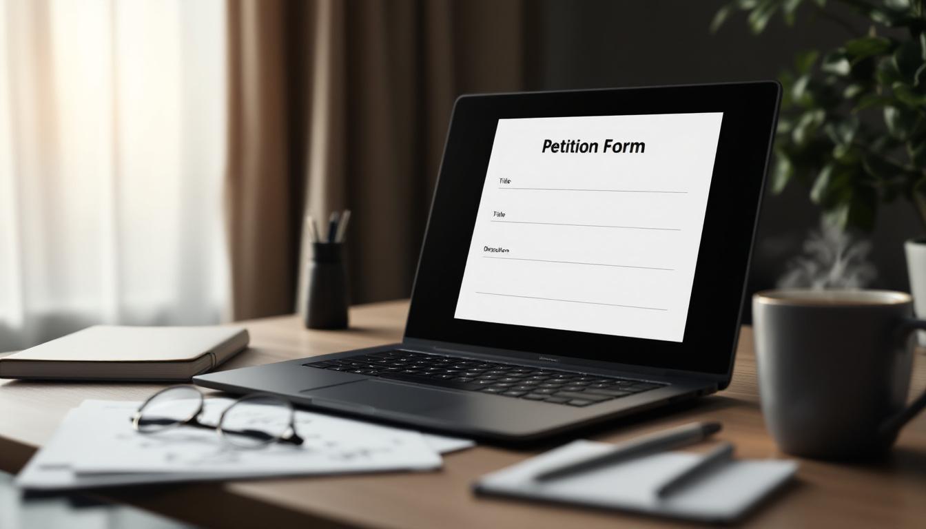 découvrez comment rédiger un modèle type de pétition en ligne efficace pour mobiliser rapidement et obtenir le soutien nécessaire.
