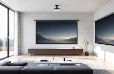 Les tendances actuelles des écrans de projection enroulables sur le marché