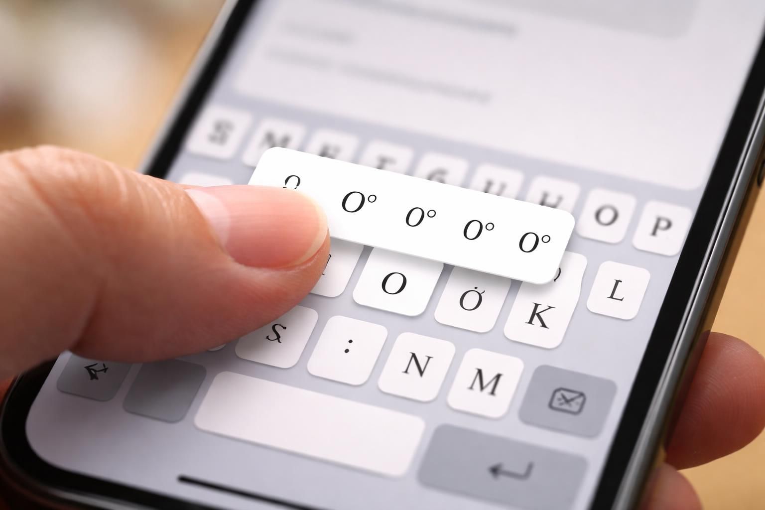 découvrez comment utiliser le symbole du degré sur un clavier d'iphone pour optimiser votre saisie et rendre vos messages plus précis et professionnels.
