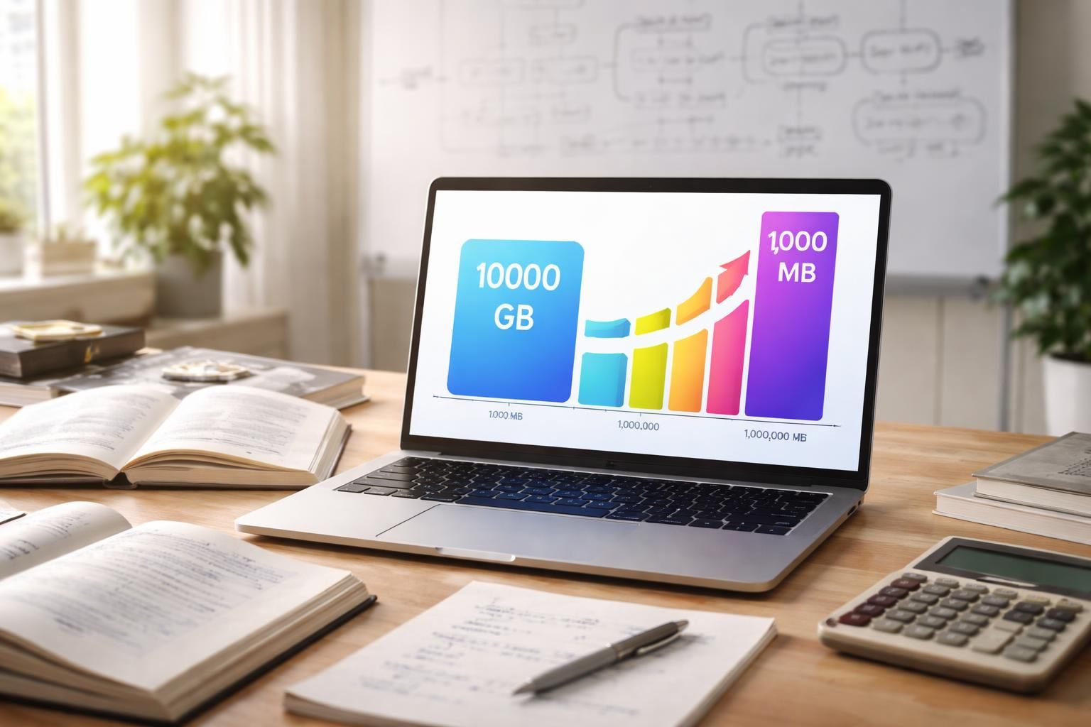 découvrez comment convertir 1000 go en mo facilement grâce à notre guide essentiel, idéal pour les débutants souhaitant comprendre les unités de stockage informatique.