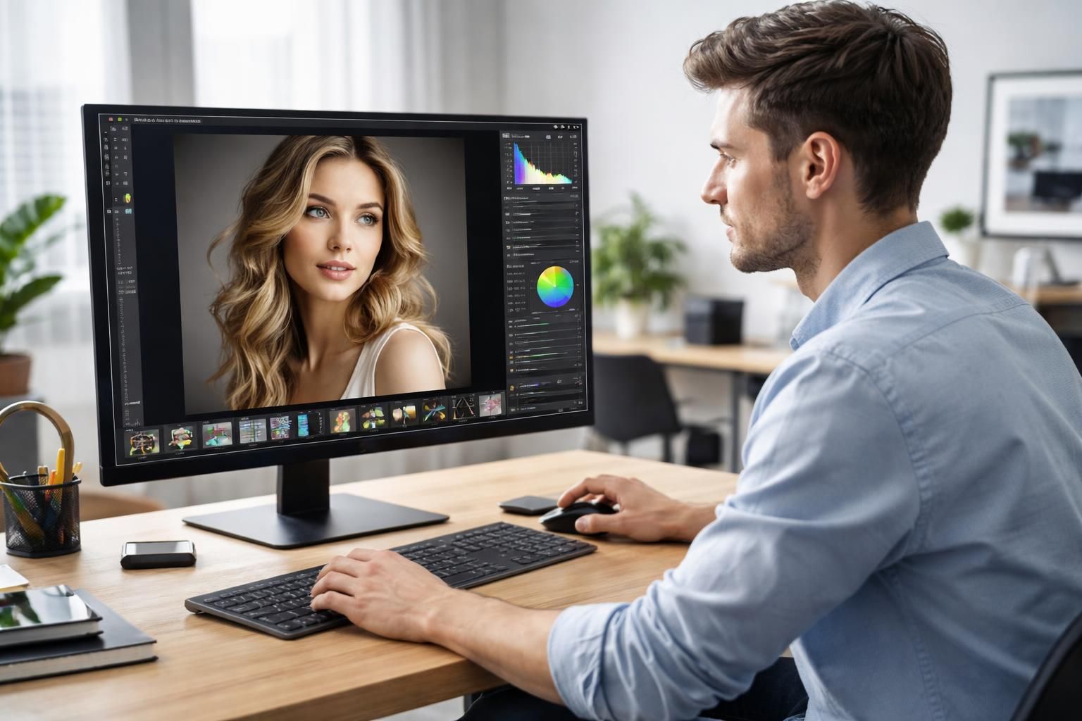 découvrez un logiciel puissant pour retoucher vos photos et obtenir des résultats époustouflants en quelques clics.