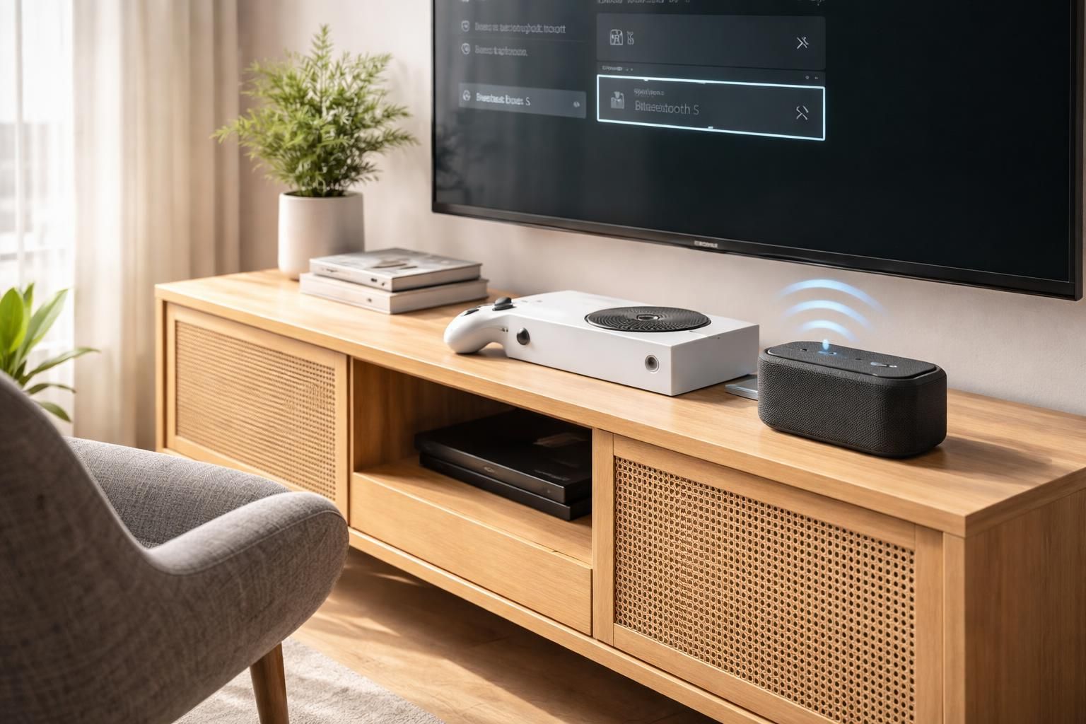 apprenez à connecter facilement une enceinte bluetooth à votre xbox séries s pour profiter d'un son de qualité sans fil lors de vos sessions de jeu.