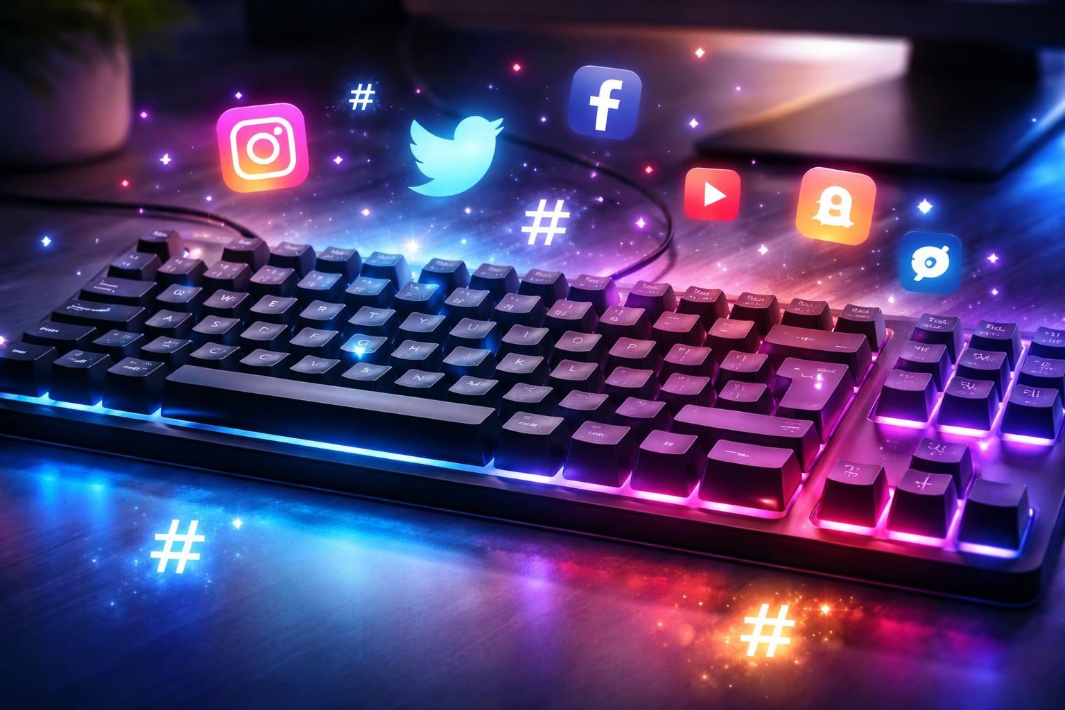 découvrez comment les hashtags impactent l'utilisation du clavier azerty sur les réseaux sociaux et modifient nos habitudes de saisie au quotidien.