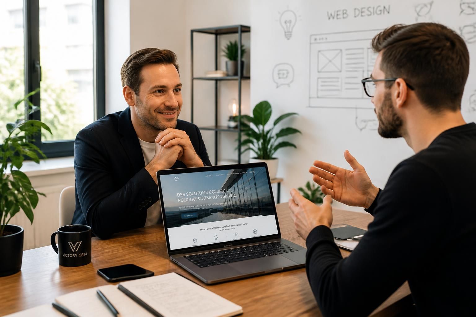 confiez la création de votre site vitrine à victory crea pour renforcer votre crédibilité et attirer plus de clients grâce à un design professionnel et optimisé.