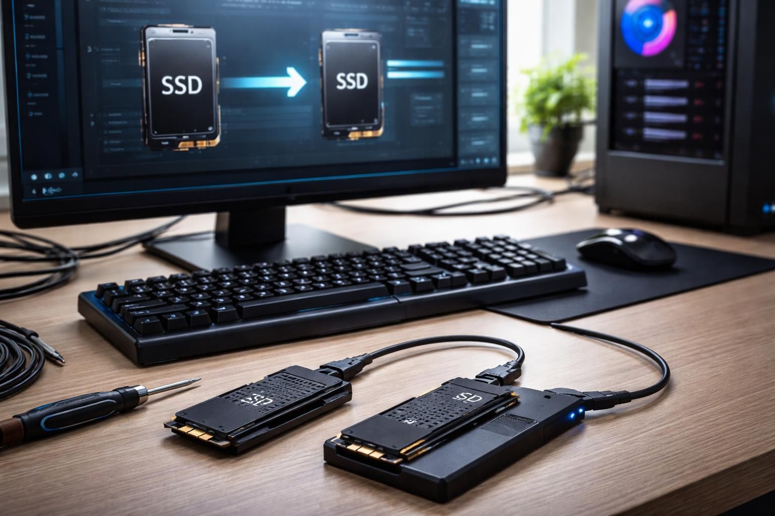 découvrez des techniques détaillées et efficaces pour cloner un ssd vers un autre ssd, garantissant une migration rapide et sécurisée de vos données.