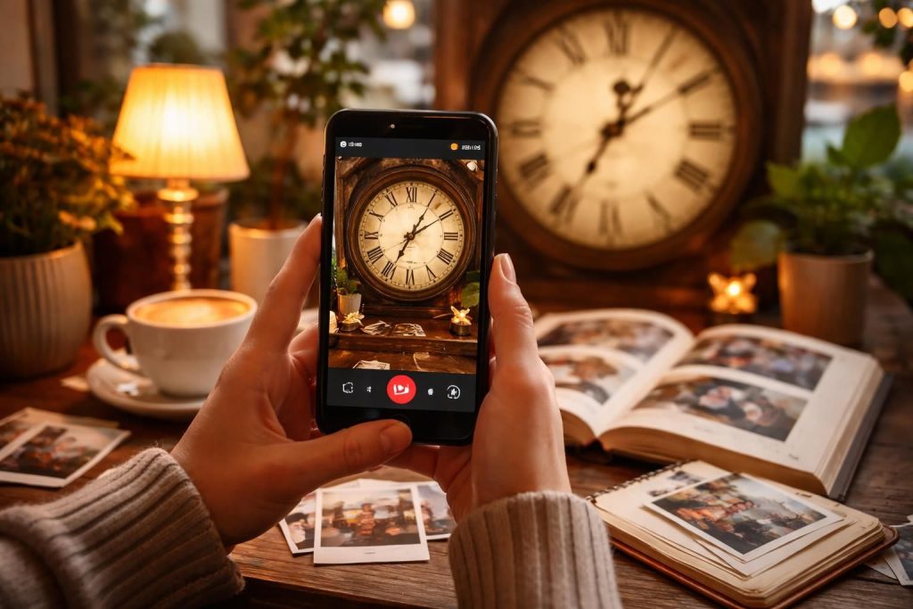 découvrez comment utiliser l'horloge sur la photo sur whatsapp pour créer des souvenirs inoubliables et partager des moments précieux avec vos proches.