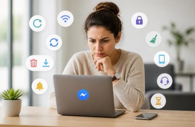 Les 10 solutions pour résoudre un bug Messenger en quelques minutes